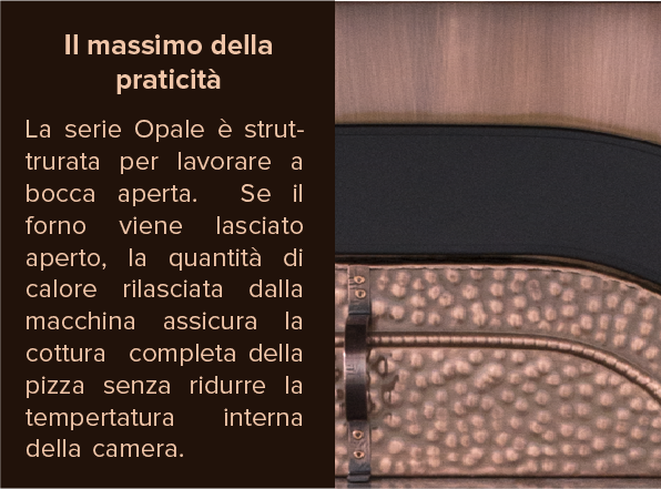 Forno per Pizzeria Elettrico - Certificato 4.0 - Modello Opale STN - 7 Pizze